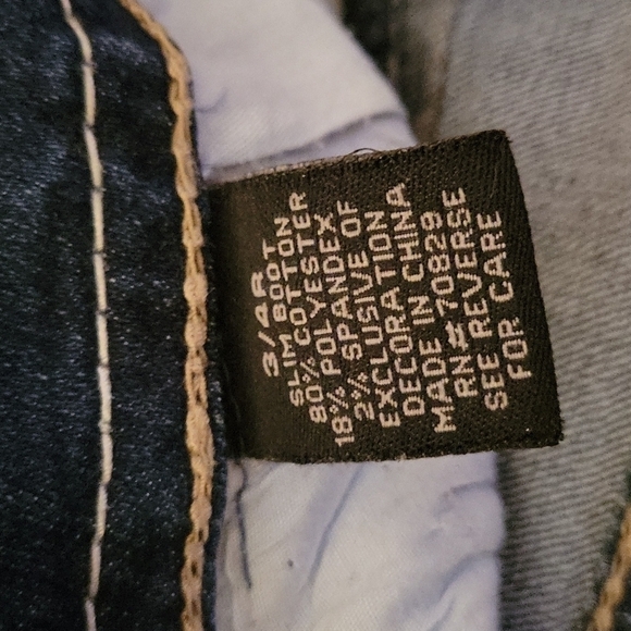 3/$30 TWENTY ONE BLACK Lowrise Denim Cut-off Frayed Slim Micro Mini Shorts - Picture 6 of 8